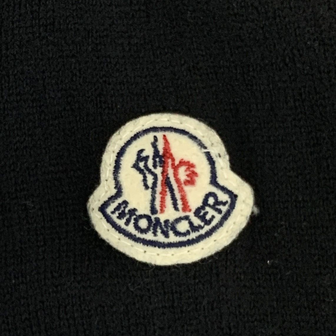 Moncler Moncler Maglione Patch Wool Long Sleeve Sweatshirt K26WX Size M / US 6-8 / IT 42-44 - 5 Thumbnail
