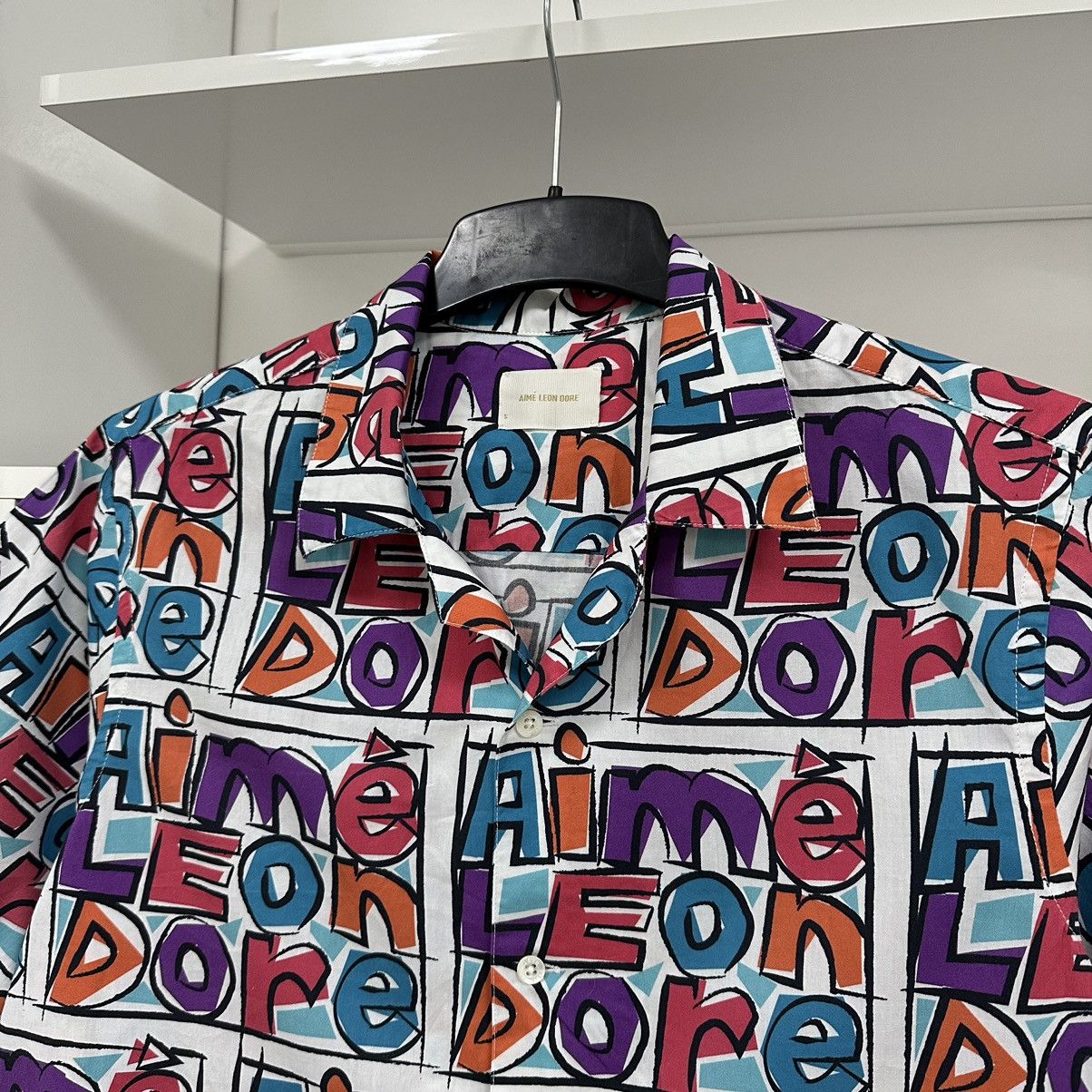 Aime Leon Dore Aime Leon Dore ss19 Crayon Print Hawaiian Shirt Size US S / EU 44-46 / 1 - 7 Thumbnail