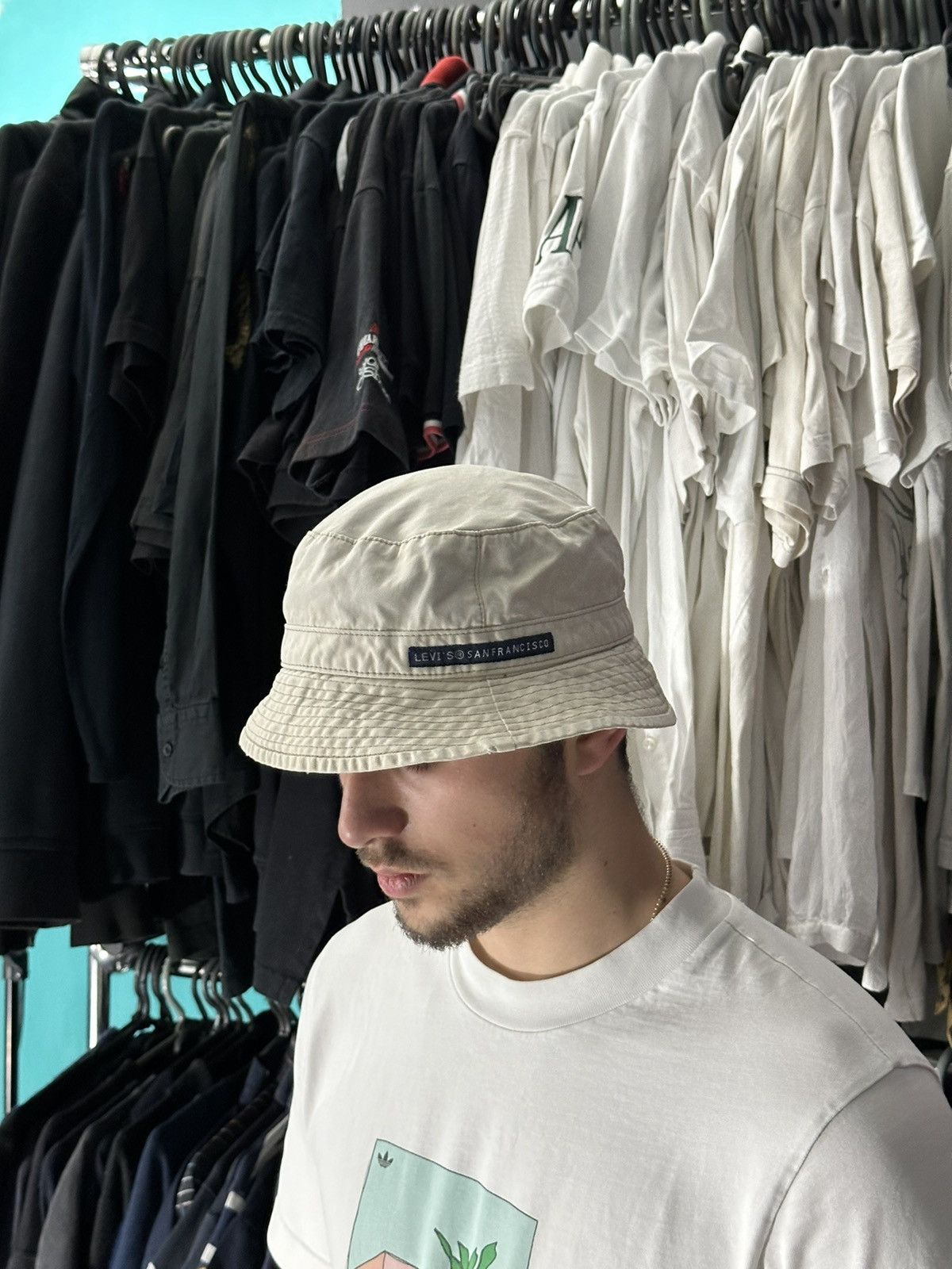 DENIM TEARS × Levi's Denim Tears x Levis Bucket Hat | Grailed