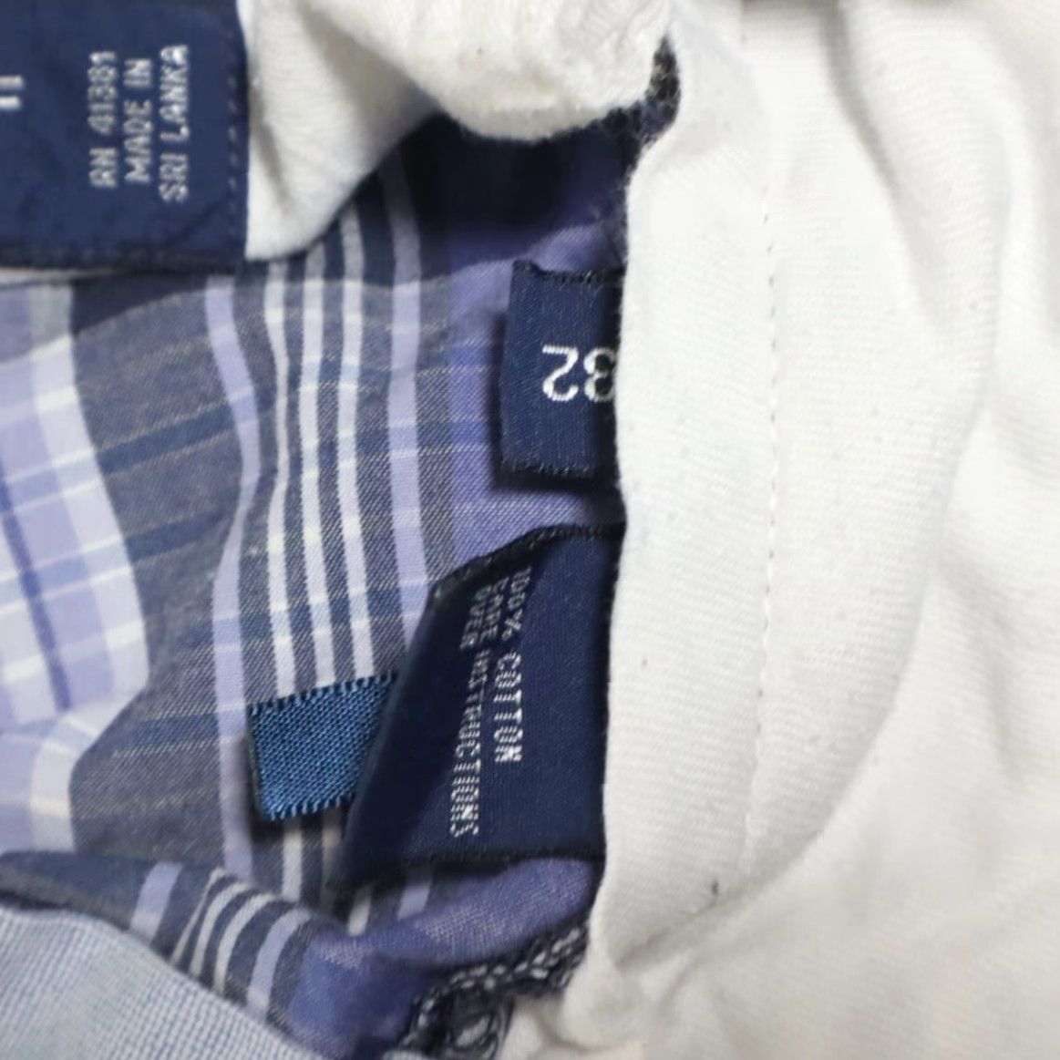 Polo Ralph Lauren Polo Ralph Lauren Polo Ralph Lauren Cotton Twill Golf Shorts Blue Plaid Men 32 Size US XS / EU 42 / 0 - 6 Thumbnail