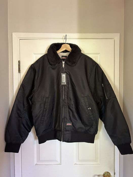 Supreme Dickies Fur Collar Bomber Jacket