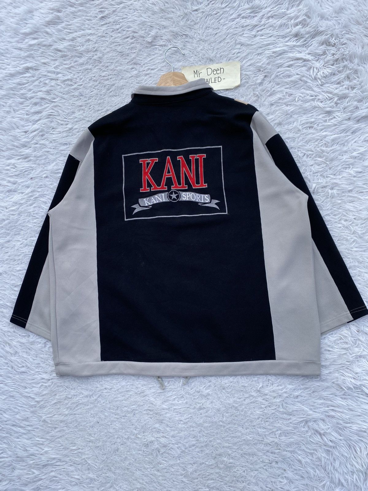 Karl Kani Rare Vintage KANI Sport Zipped Sweater Size US L / EU 52-54 / 3 - 4 Thumbnail