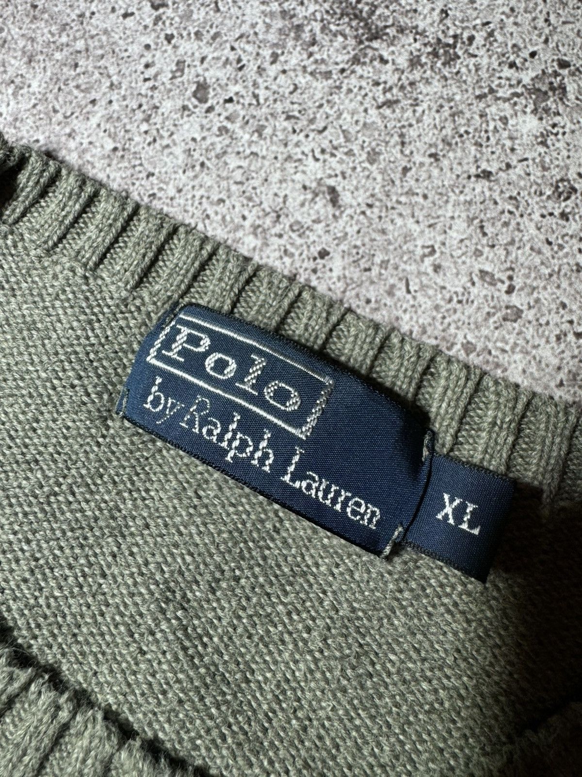 Polo Ralph Lauren × Vintage Polo Ralph Lauren Vintage Knitted Cotton Sweater 90s Size US XL / EU 56 / 4 - 7 Thumbnail