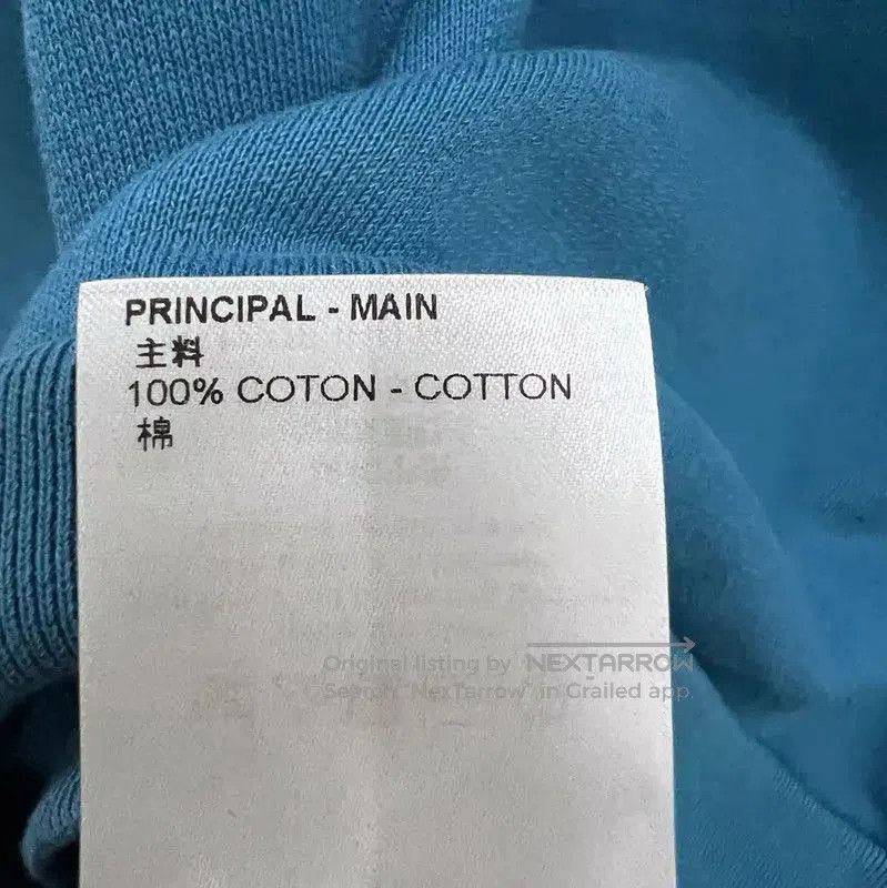 Louis Vuitton Louis Vuitton Blue Cotton Logo Sweatshirt . Size US L / EU 52-54 / 3 - 5 Thumbnail