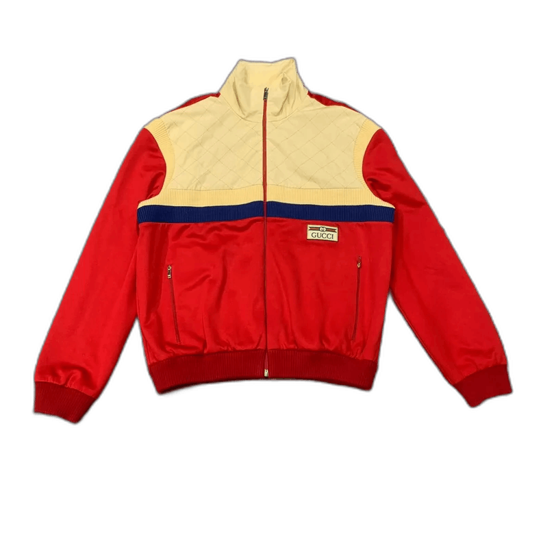 Gucci Gucci Red and Yellow Colorblock Jacket-yf Size US M / EU 48-50 / 2 - 1 Thumbnail