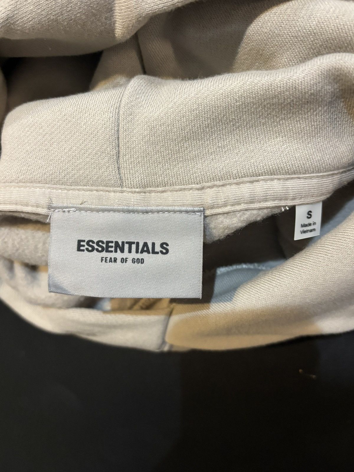 Fear of God Fear of God Essentials Tan Hoodie - Small Size US S / EU 44-46 / 1 - 7 Thumbnail