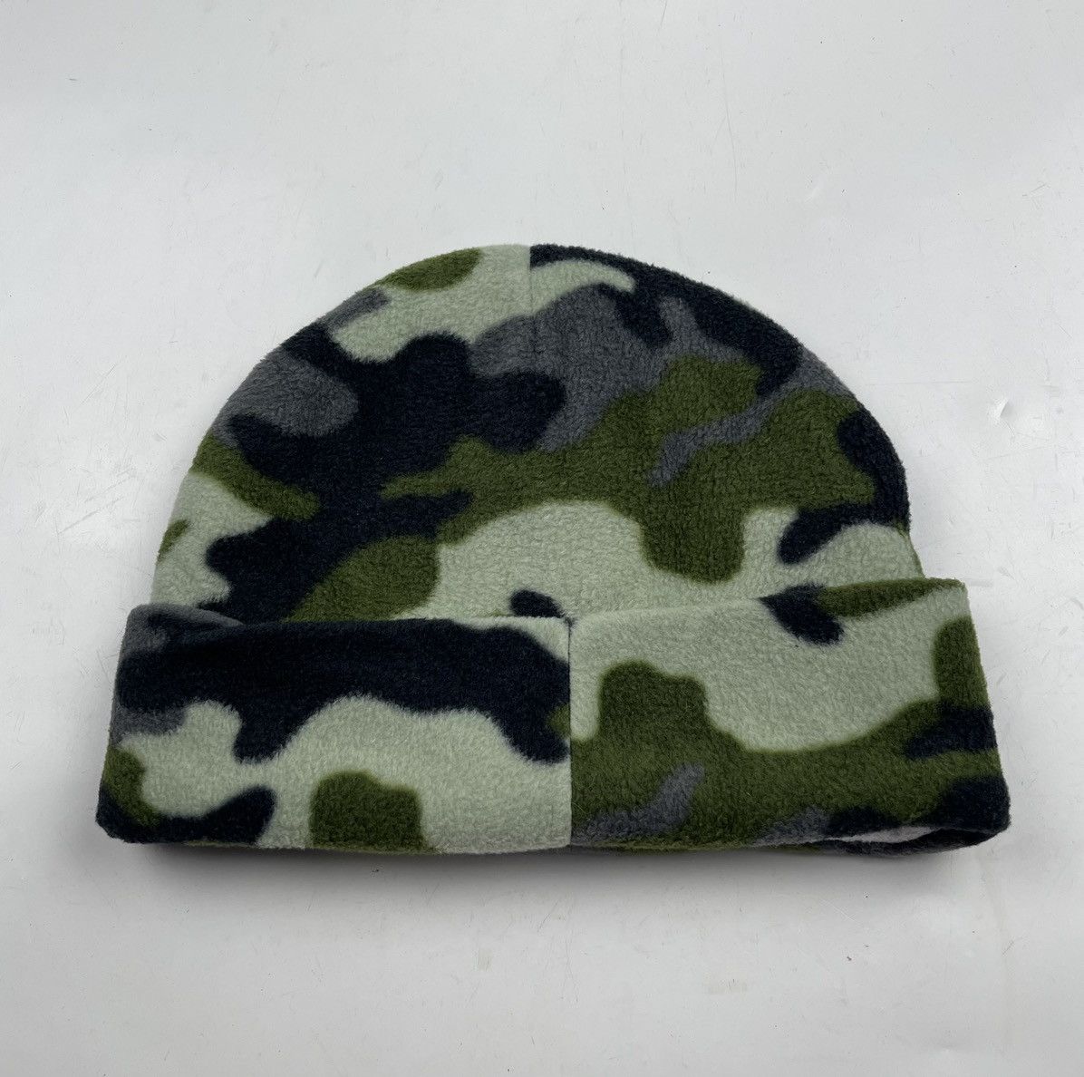 Japanese Brand stitch camo beanie hat snow cap tc25 Size ONE SIZE - 3 Thumbnail