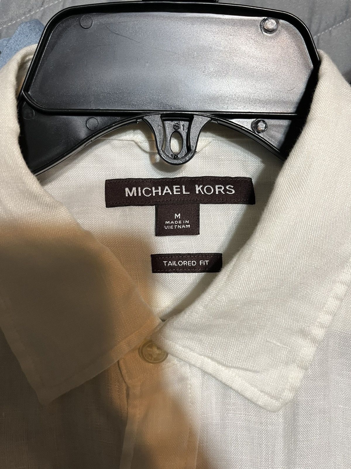 Michael Kors micheal kors white button front long sleeve Size US M / EU 48-50 / 2 - 2 Thumbnail