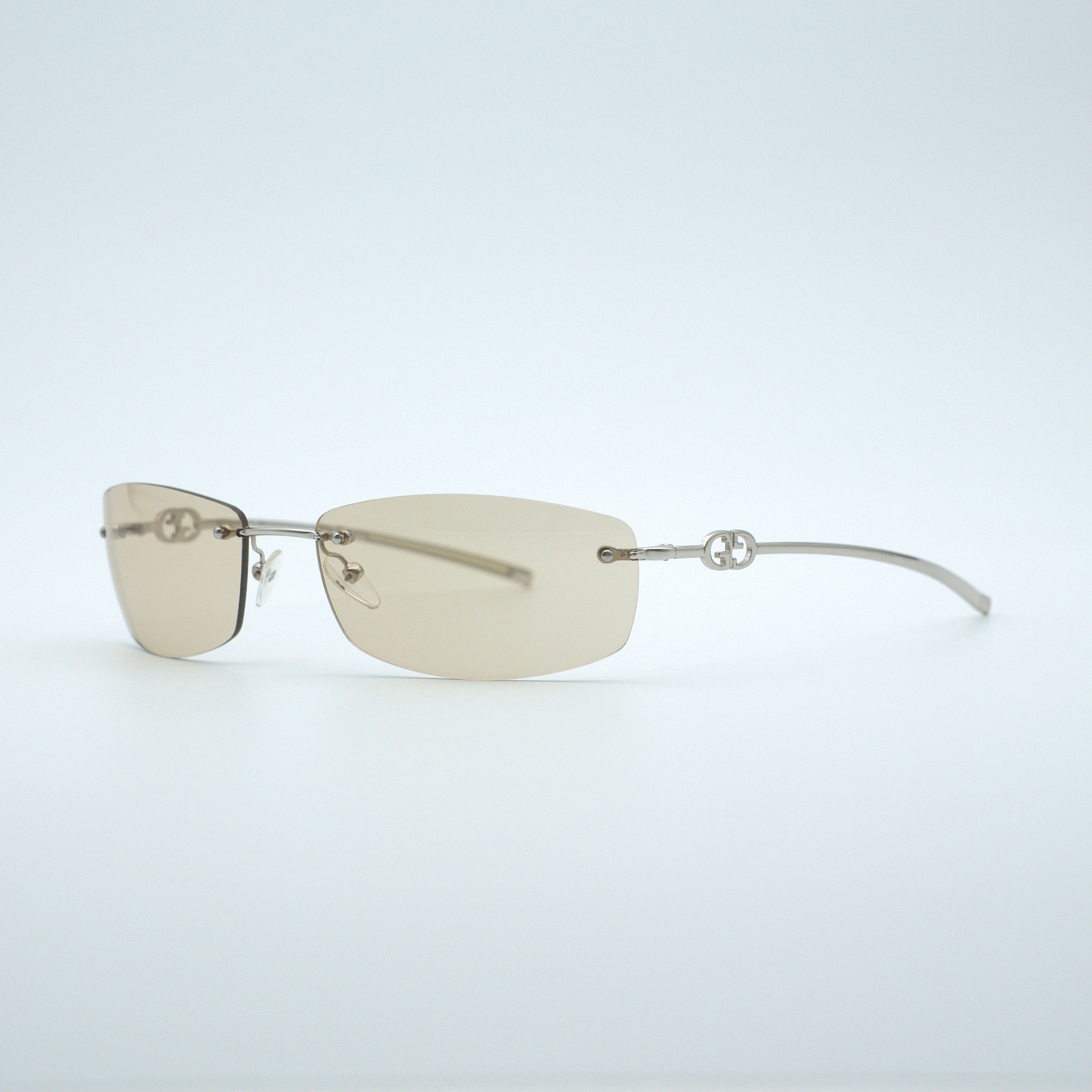 Gucci 2000s Gucci Sunglasses GG 3159/S Oversized Double G Logo Y2K