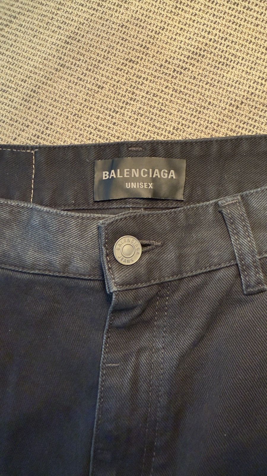 Balenciaga Balenciaga Wide Leg Washed Cargo Jeans Size US 30 / EU 46 - 3 Thumbnail