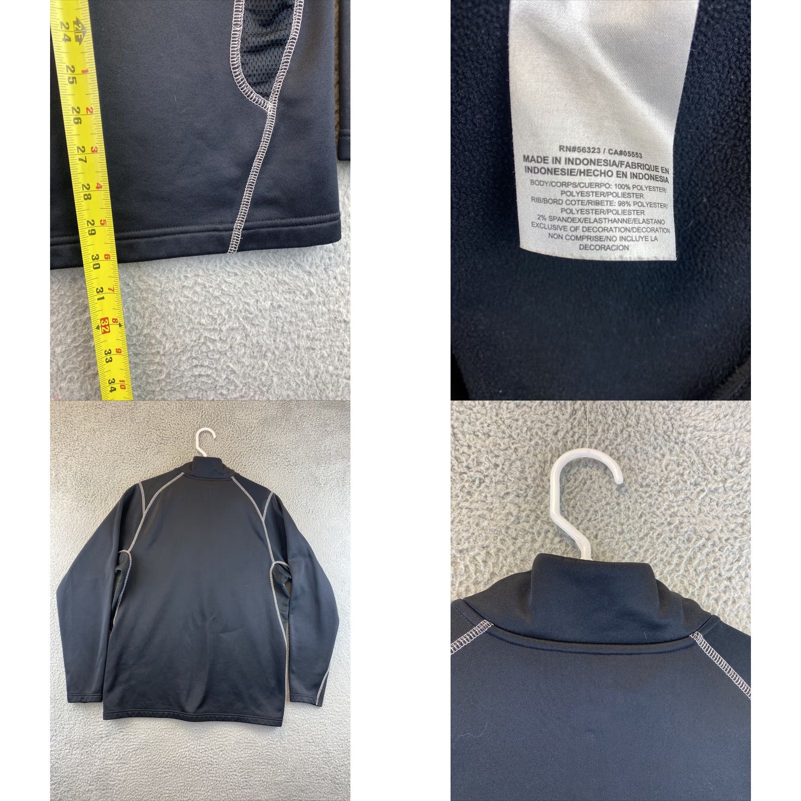 Nike Nike Men's Therma Fit Golf Tour Performance Sweater Long Sleeve Black L /90-52 Size US L / EU 52-54 / 3 - 8 Thumbnail