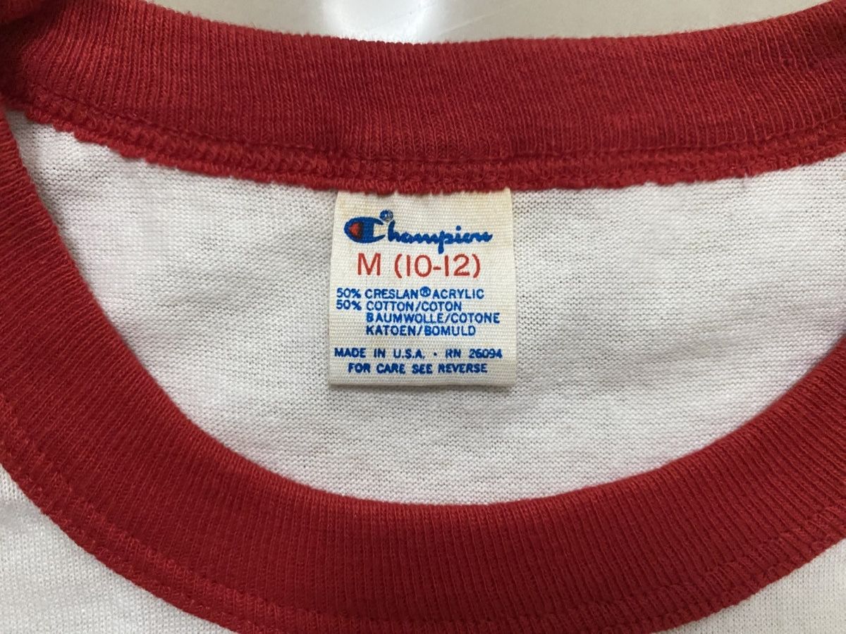Champion Vintage 80s Champion Boys Ringer Size US XXS / EU 40 - 4 Thumbnail