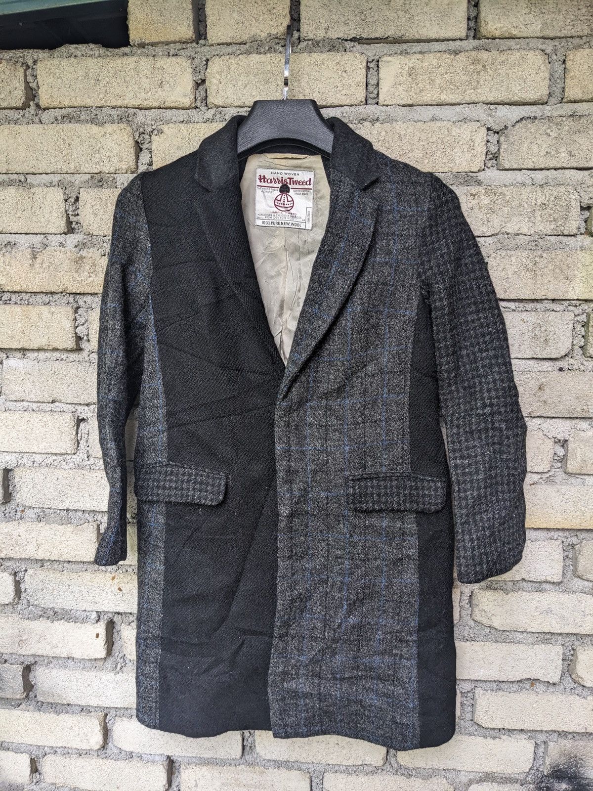 Harris Tweed Harris Tweed x United Arrows Handwoven Wool Coat Size S / US 4 / IT 40 - 1 Thumbnail