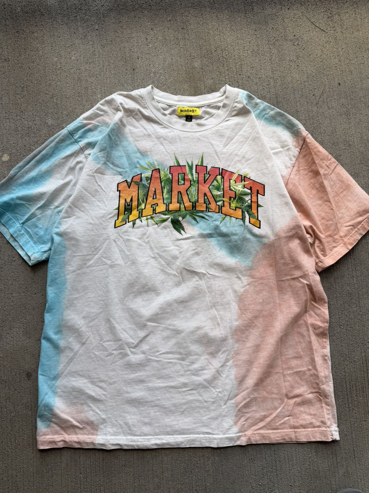Market Market hemp t shirt tye dye Size US XL / EU 56 / 4 - 1 Thumbnail