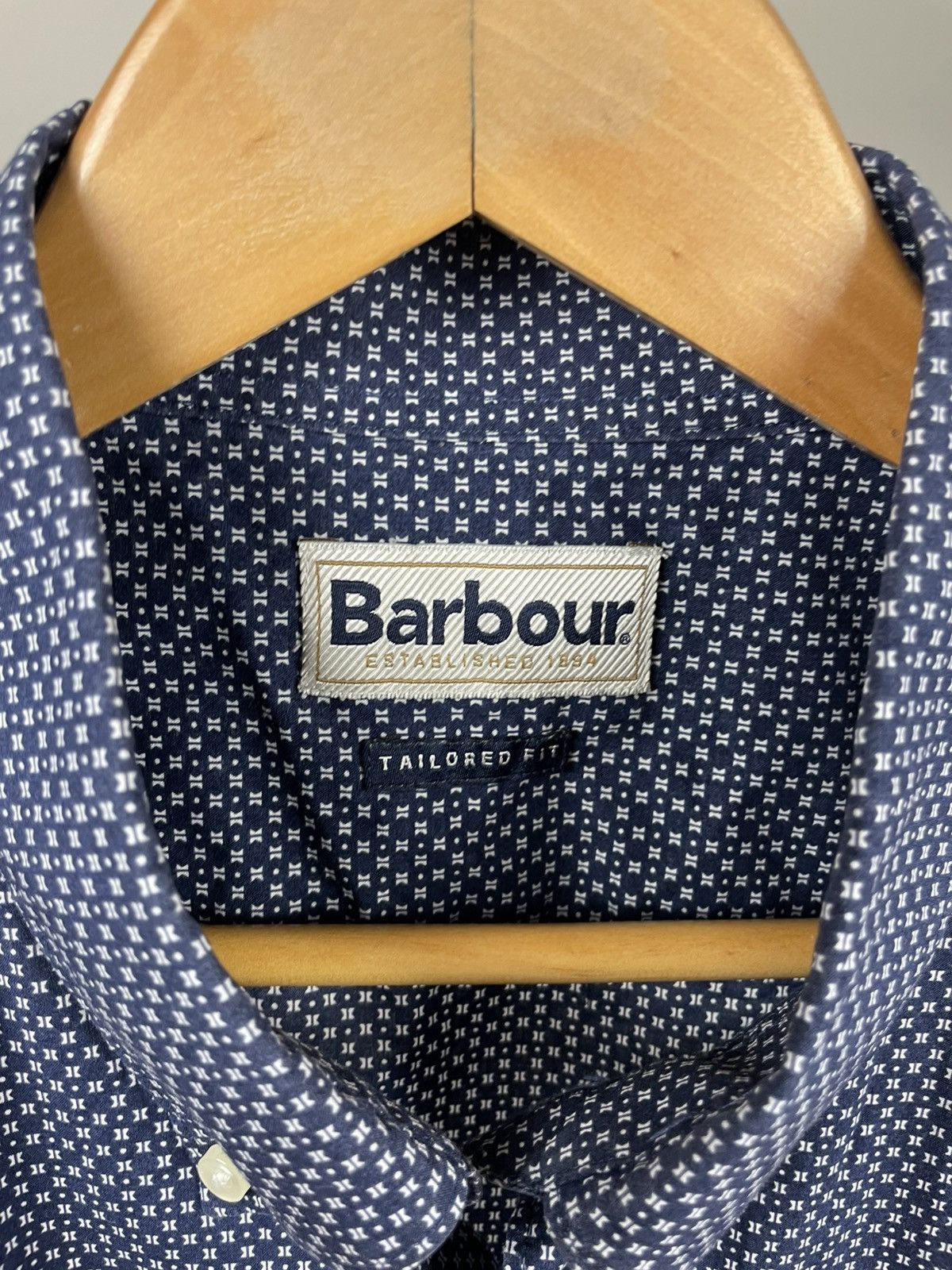 Barbour × Designer Barbour Theo ss cotton short sleeve shirt Size US XL / EU 56 / 4 - 4 Thumbnail