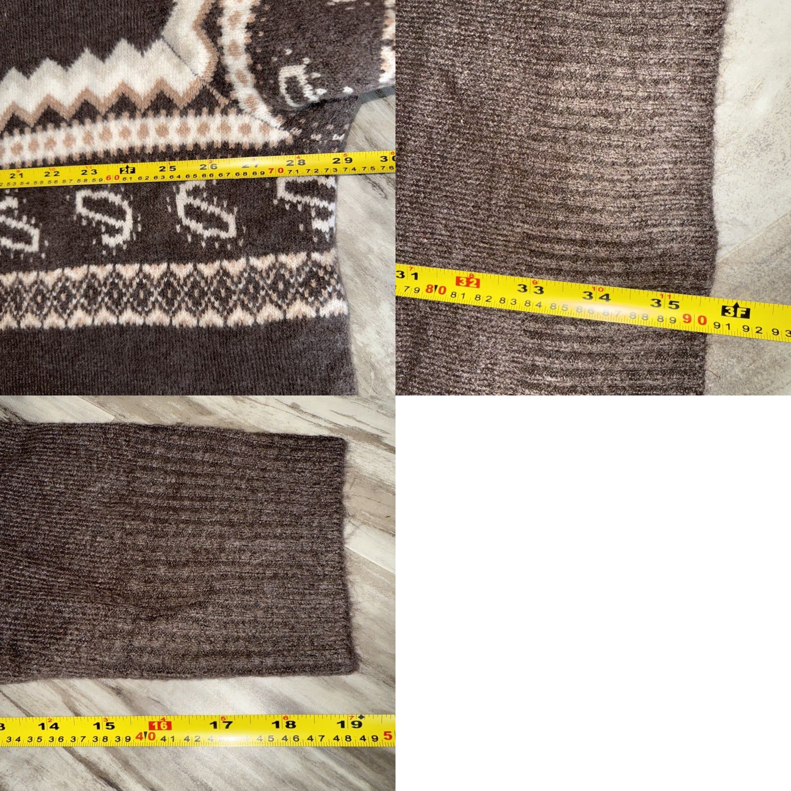 Vintage Lane Bryant Brown Fall open front duster cardigan Sweater 22/24 Plus Womens Bohemian Cozycore Cardigan Women Winter Fall Open Front Duster 22/24 Mens? Size 3XL / US 20-22 - 9 Thumbnail