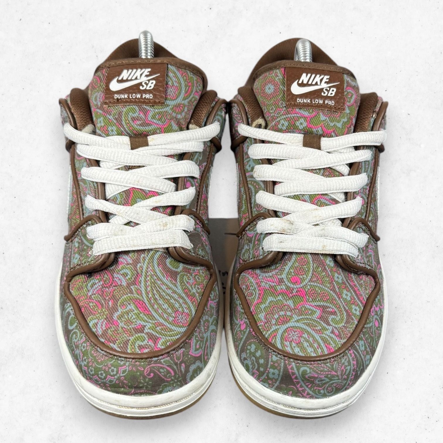 Nike Nike SB Dunk Low Pro Paisley Brown Pink Mens 7 DH7534-200 Size US 7 / EU 40 - 10 Thumbnail