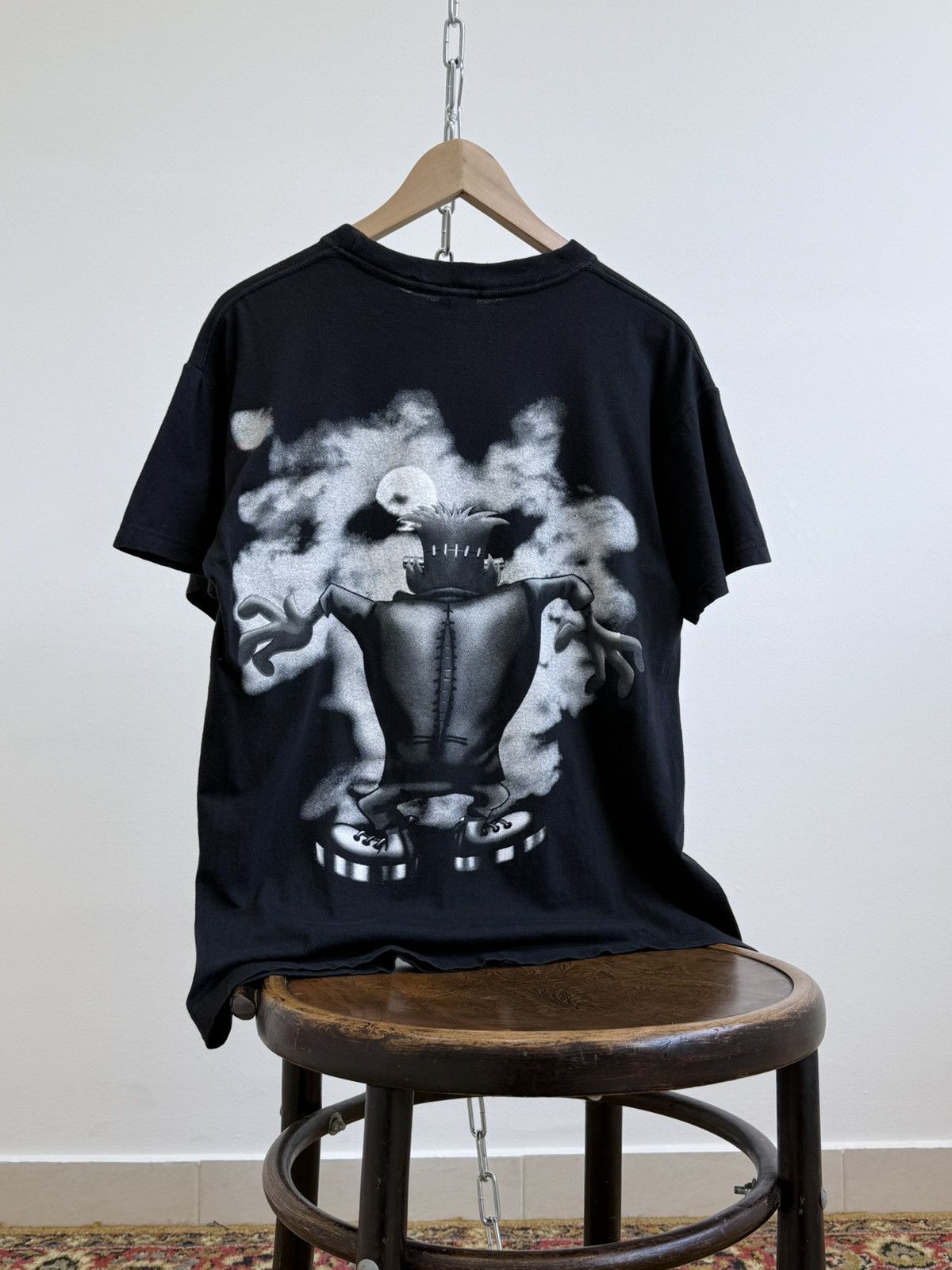 Cartoon Network Vintage 90s Taz Frankenstein Looney Tunes AOP T-Shirt Size US M / EU 48-50 / 2 - 3 Thumbnail