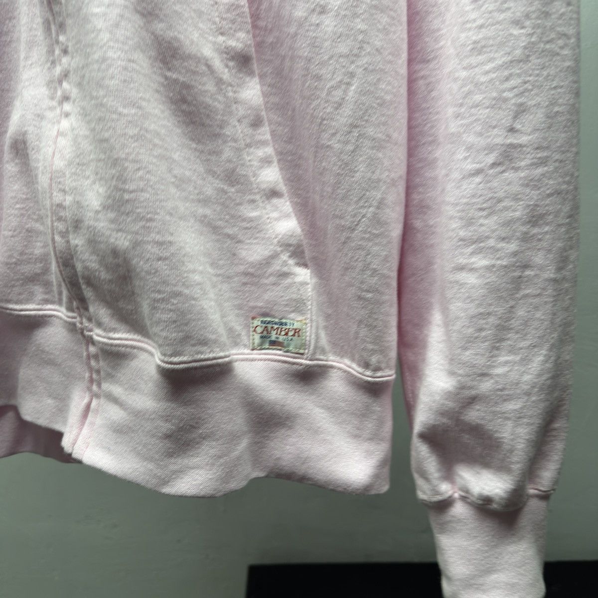 Camber Camber USA Highsnobiety 8oz Zip Up Hoodie Pink Size US L / EU 52-54 / 3 - 5 Thumbnail