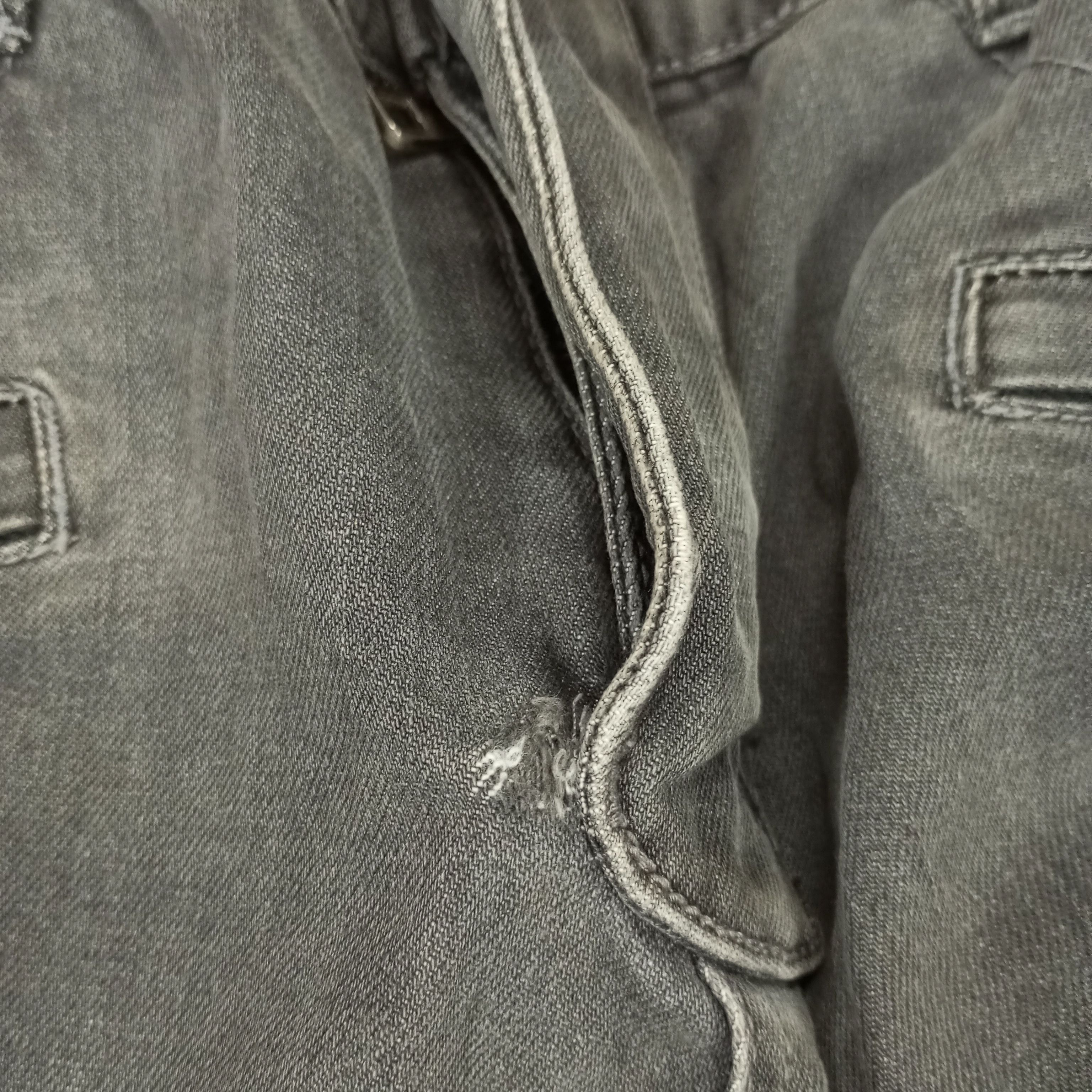 Vintage Balmain Jeans Bikers Riders Rock Punk Style Size US 30 / EU 46 - 15 Thumbnail