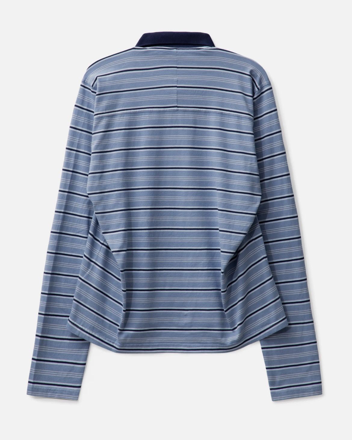 Martine Rose Pulled neck striped LS polo shirt Size US L / EU 52-54 / 3 - 4 Thumbnail