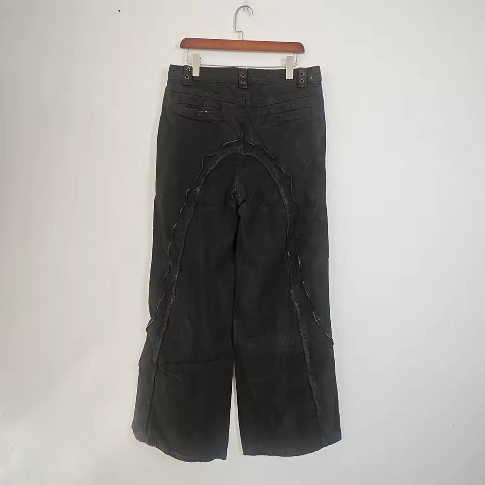 Japanese Brand × Vintage niche designer jeans Size US 36 / EU 52 - 5 Thumbnail