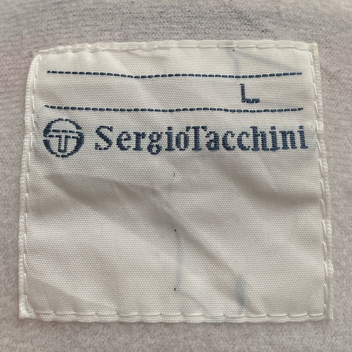 Japanese Brand × Sergio Tacchini × Vintage Vintage Brand Sergio Tacchini Nylon Jacket 1990s Size US L / EU 52-54 / 3 - 11 Thumbnail