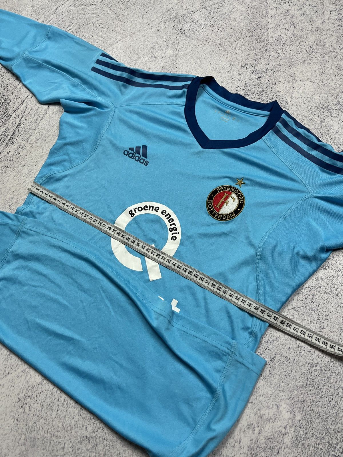 Adidas Feyenoord Rotterdam 2017 Away Soccer Training Longsleeve Size US M / EU 48-50 / 2 - 8 Thumbnail