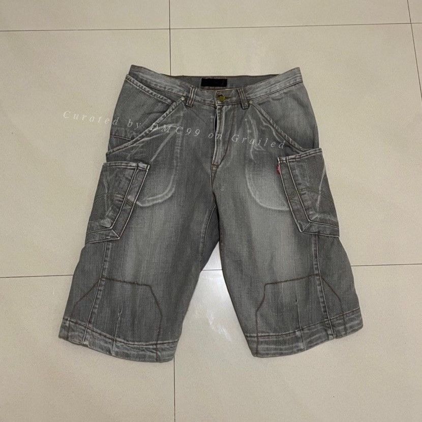 Levi's Vintage 00s Levi's LEJ Engineered Shorts Size US 32 / EU 48 - 1 Thumbnail