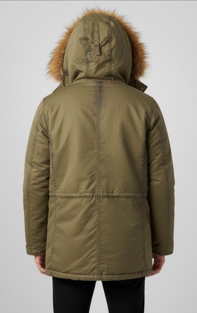Vanquish Vintage Vaquish Millitary Fur Hoodies Jacket Size US S / EU 44-46 / 1 - 2 Thumbnail