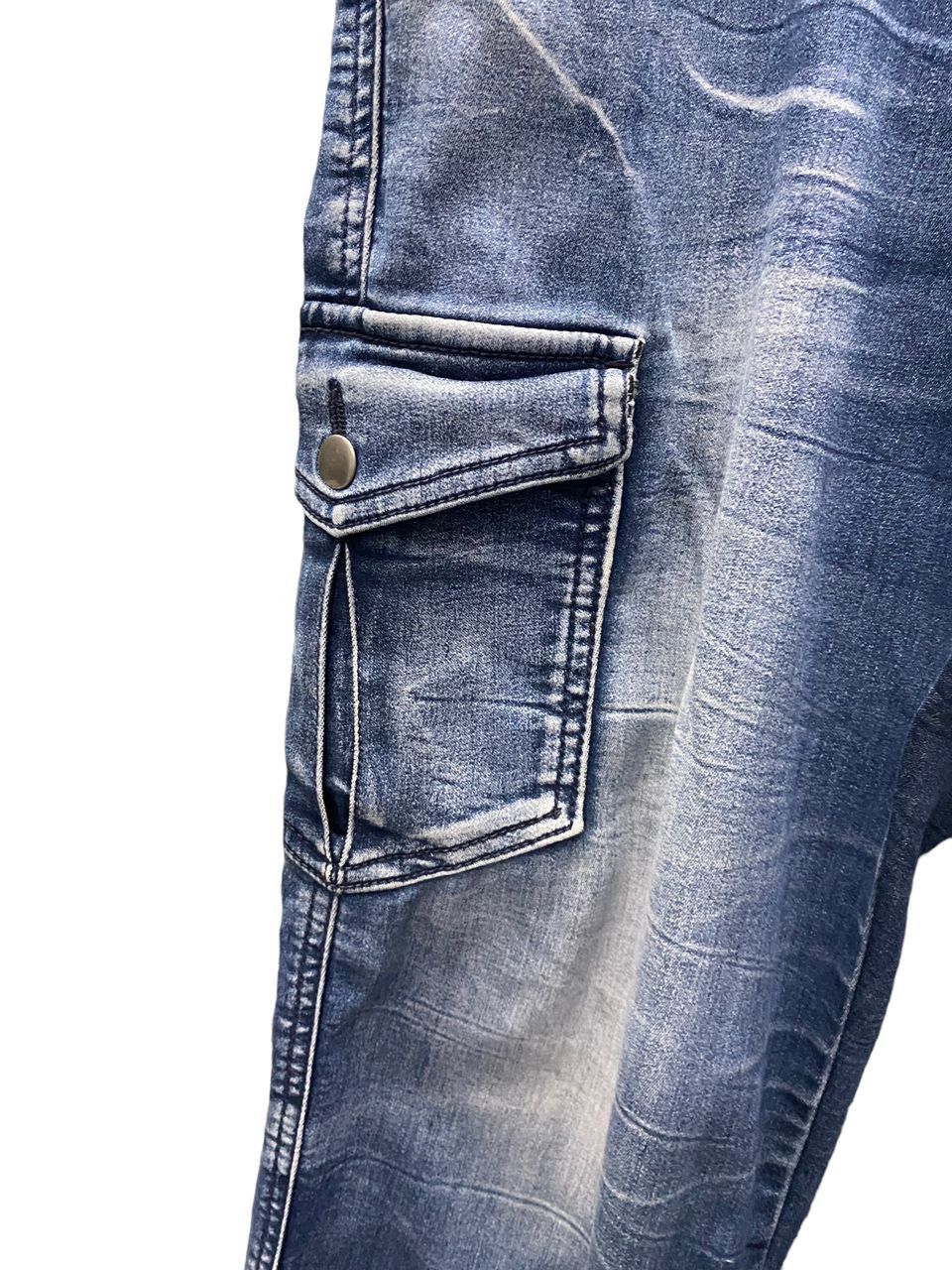 If Six Was Nine 💥BEST OFFER 💥SEMANTIC DESIGN MULTIPOCKET DENIM JEANS Size US 34 / EU 50 - 6 Thumbnail