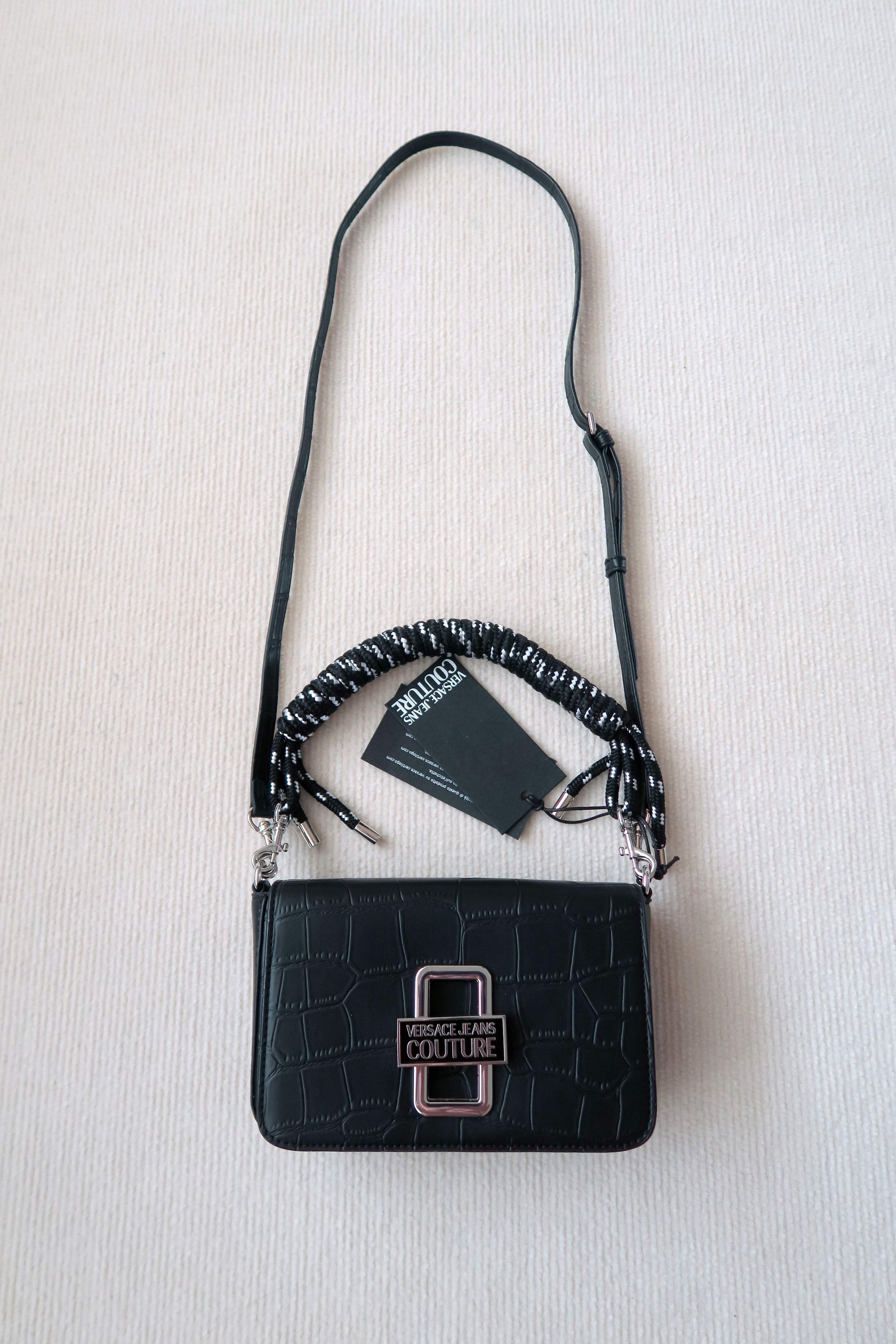 Versace Jeans Couture Versace Jeans Couture Rope Handle Croc Crossbody Bag Size ONE SIZE - 14 Thumbnail