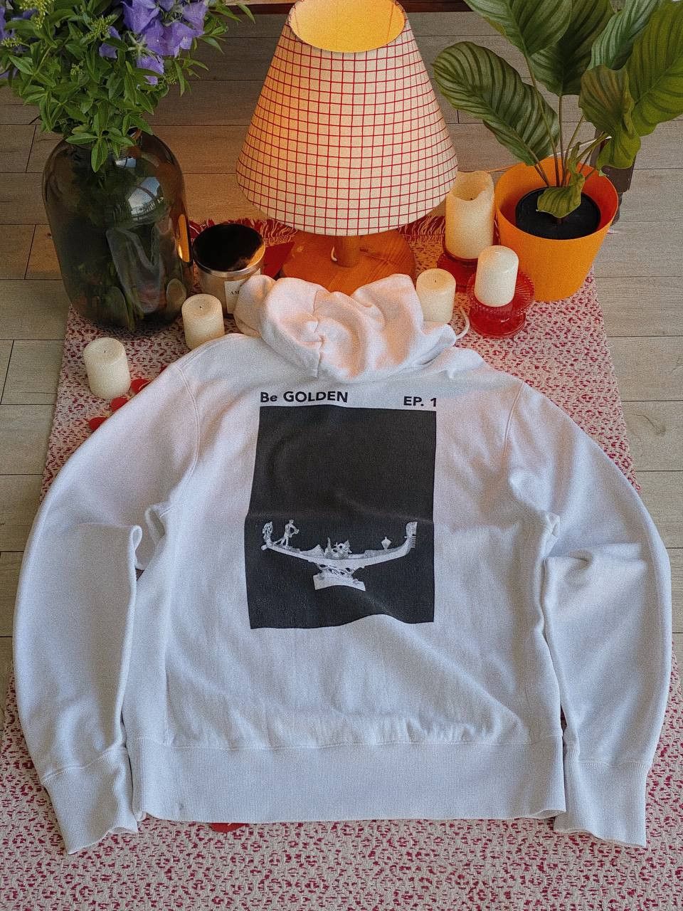 Golden Goose Golden Goose Deluxe Brand Hoodie White Back Print Oversize Size US M / EU 48-50 / 2 - 1 Thumbnail