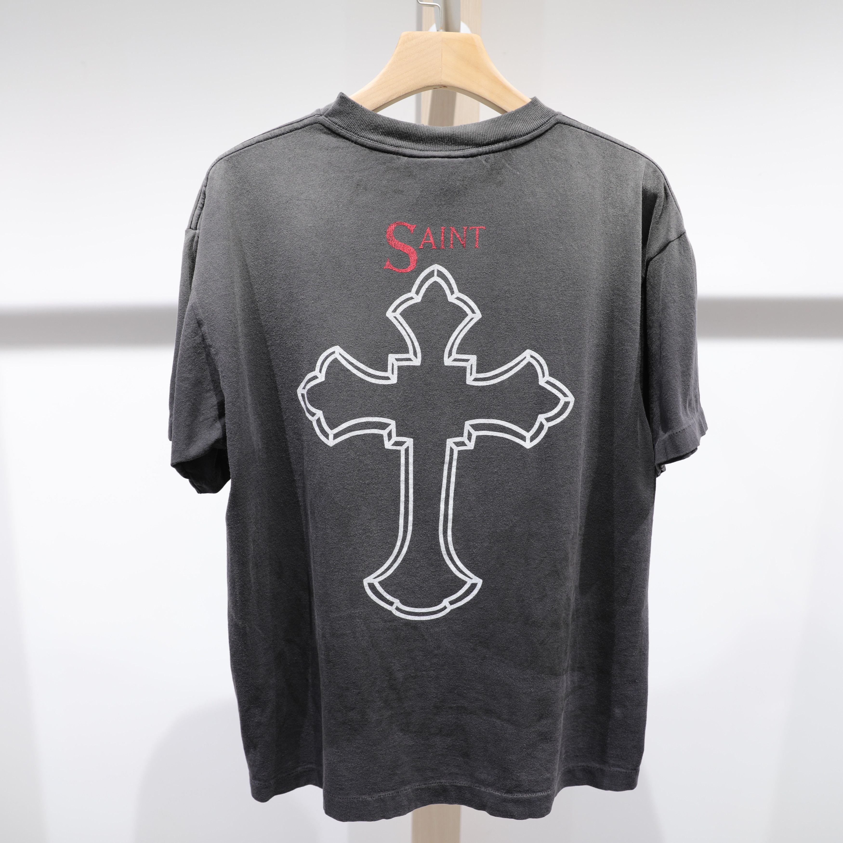 Saint Michael Saint Mxxxxxx 2pac Vintage Black Tee Size US XL / EU 56 / 4 - 5 Thumbnail