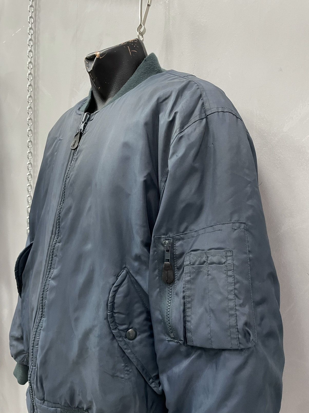 Schott Hype Alpha industries Bomber Ma 1 balenciaga style hype Size US L / EU 52-54 / 3 - 3 Thumbnail