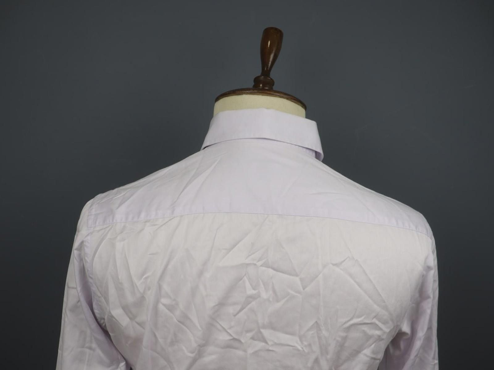 Armani Armani Pink 100% Cotton Collar Formal Dress Shirt Size 40 Size 38R - 5 Thumbnail