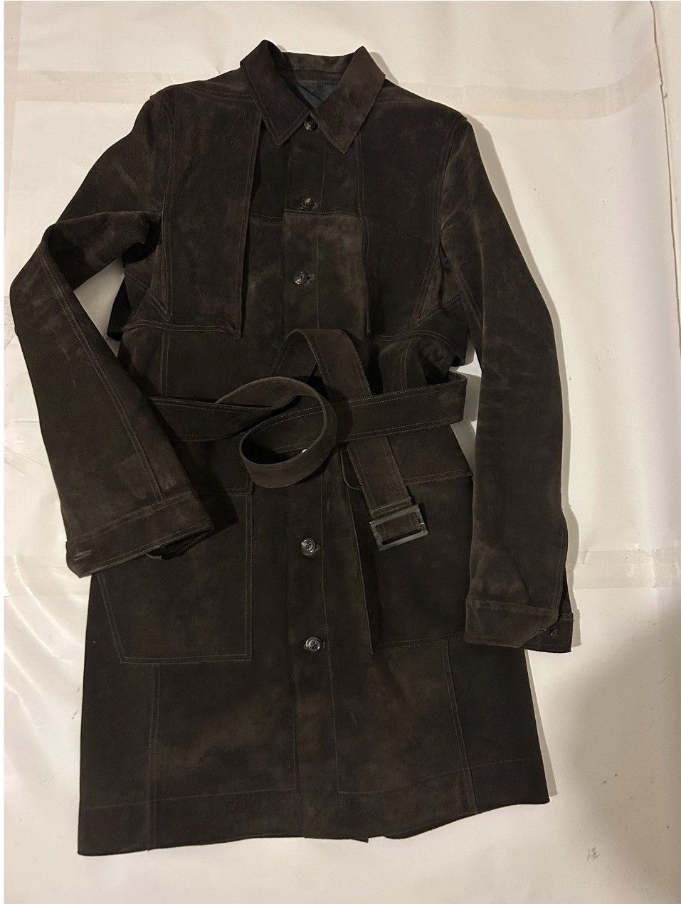 Rick Owens Rick owens leather coat Size US M / EU 48-50 / 2 - 11 Thumbnail