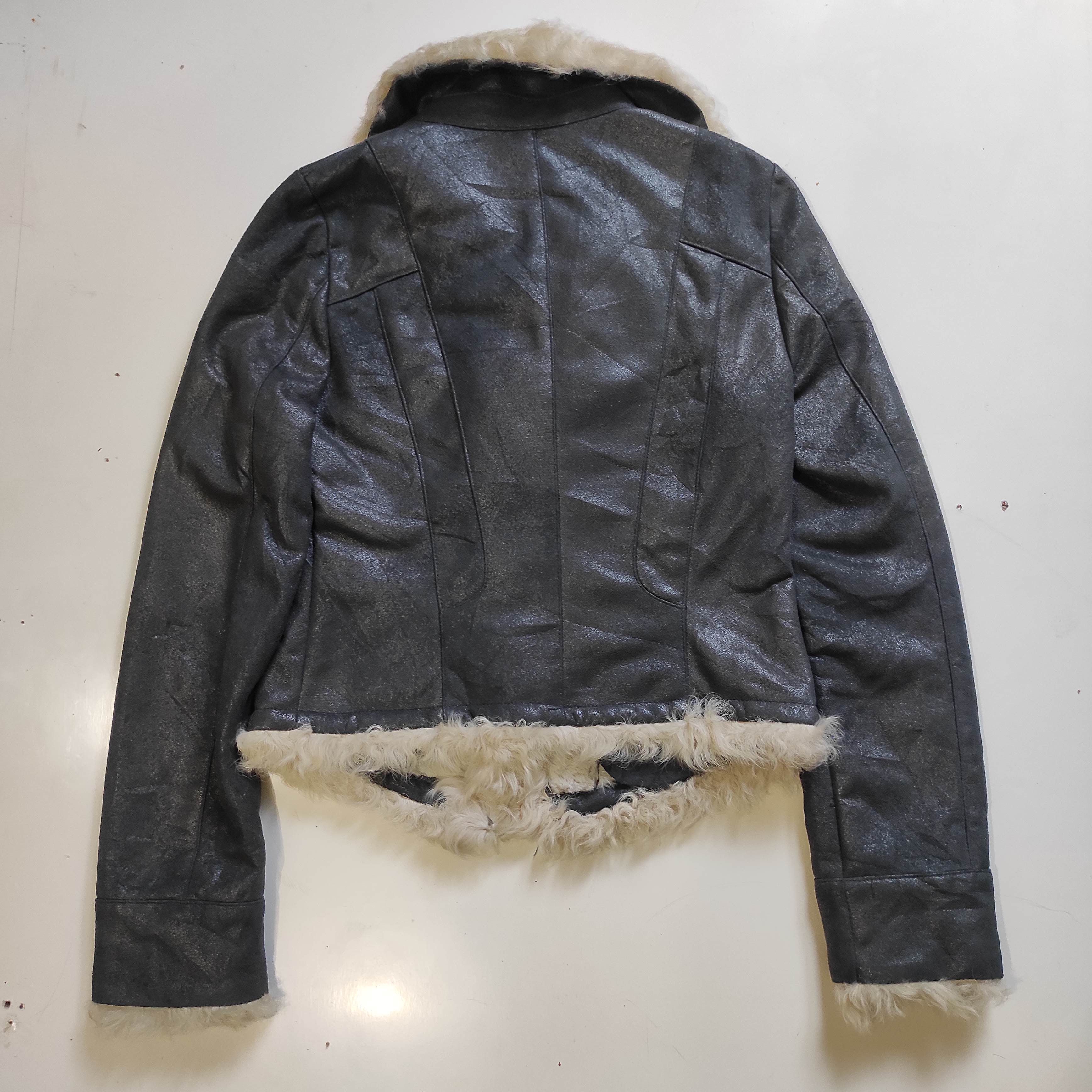 If Six Was Nine Sweet SOUP Fur Jacket ifsixwasnine lgb Style Size S / US 4 / IT 40 - 14 Thumbnail