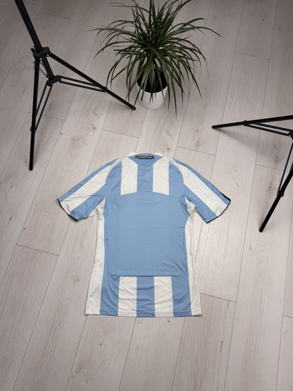 Adidas Argentina Adidas soccer jersey S 2008 stripped Size US S / EU 44-46 / 1 - 11 Thumbnail