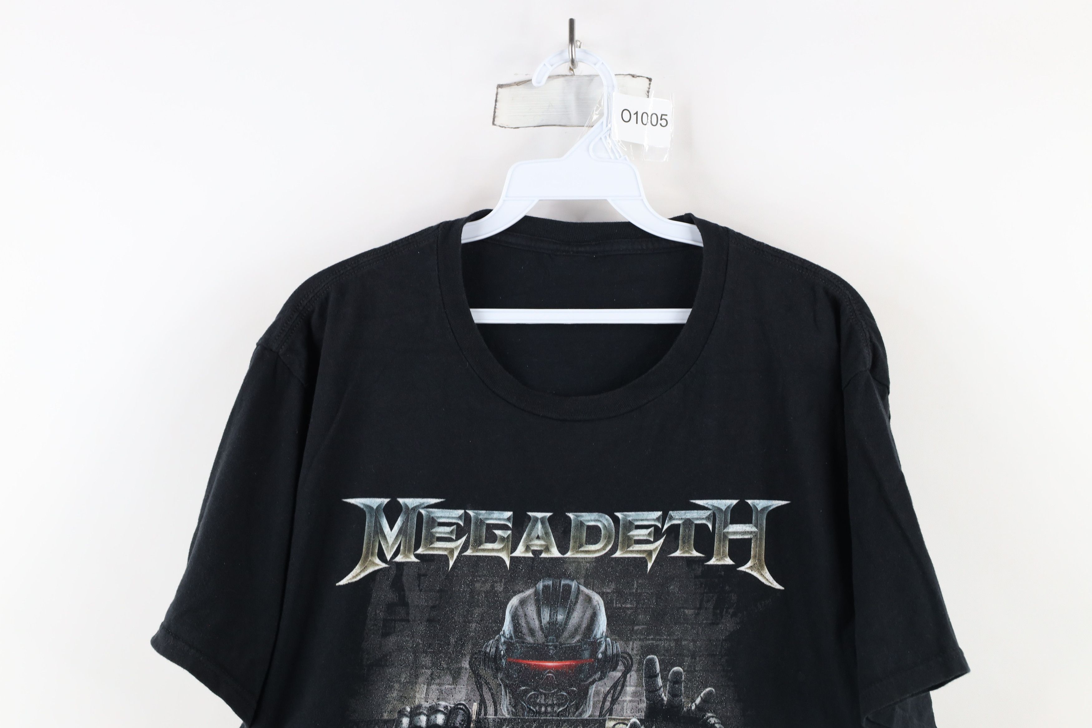 Vintage Vintage In Peace Tour Megadeth Band Short Sleeve T-Shirt Size US L / EU 52-54 / 3 - 2 Thumbnail