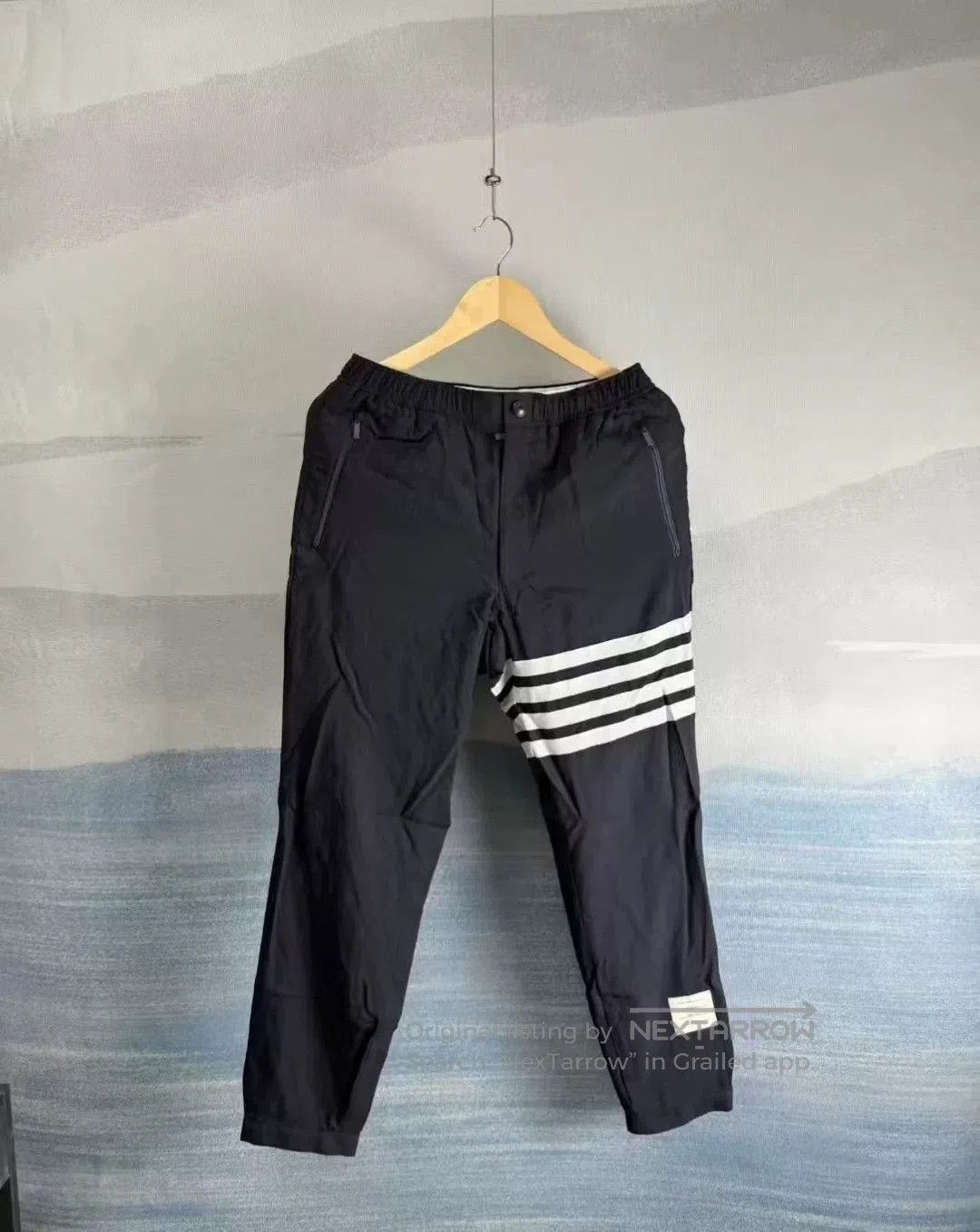 Thom Browne Thom Browne TB Four-Bar Stripe Trousers 1. Size US 26 / EU 42 - 1 Thumbnail