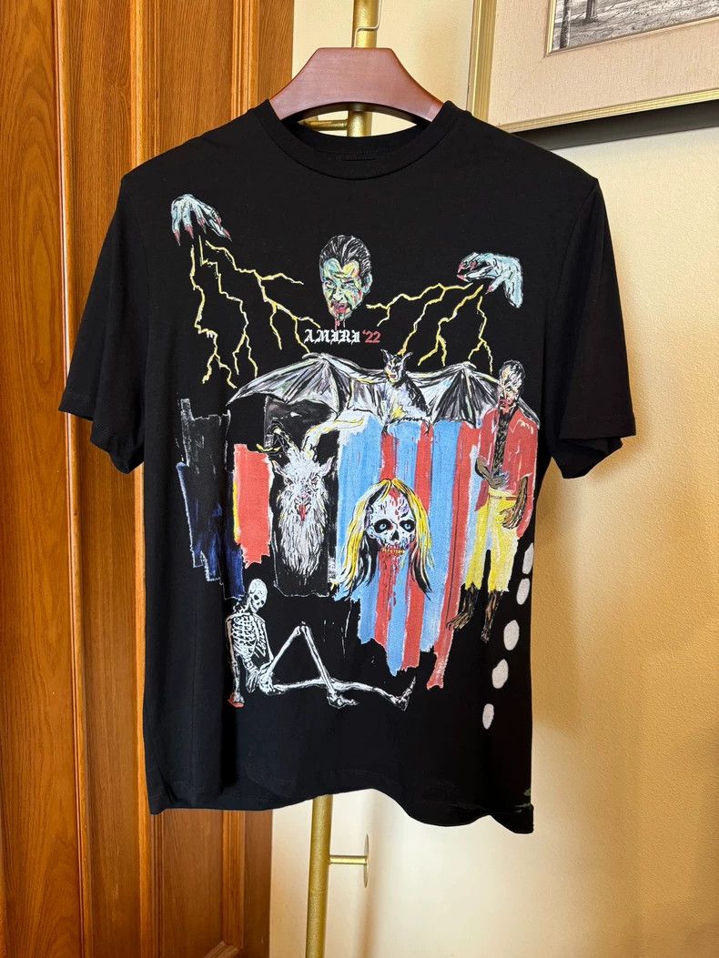 Amiri AMIRI Printed T-shirt 2501-Nextarrow Size US S / EU 44-46 / 1 - 2 Thumbnail