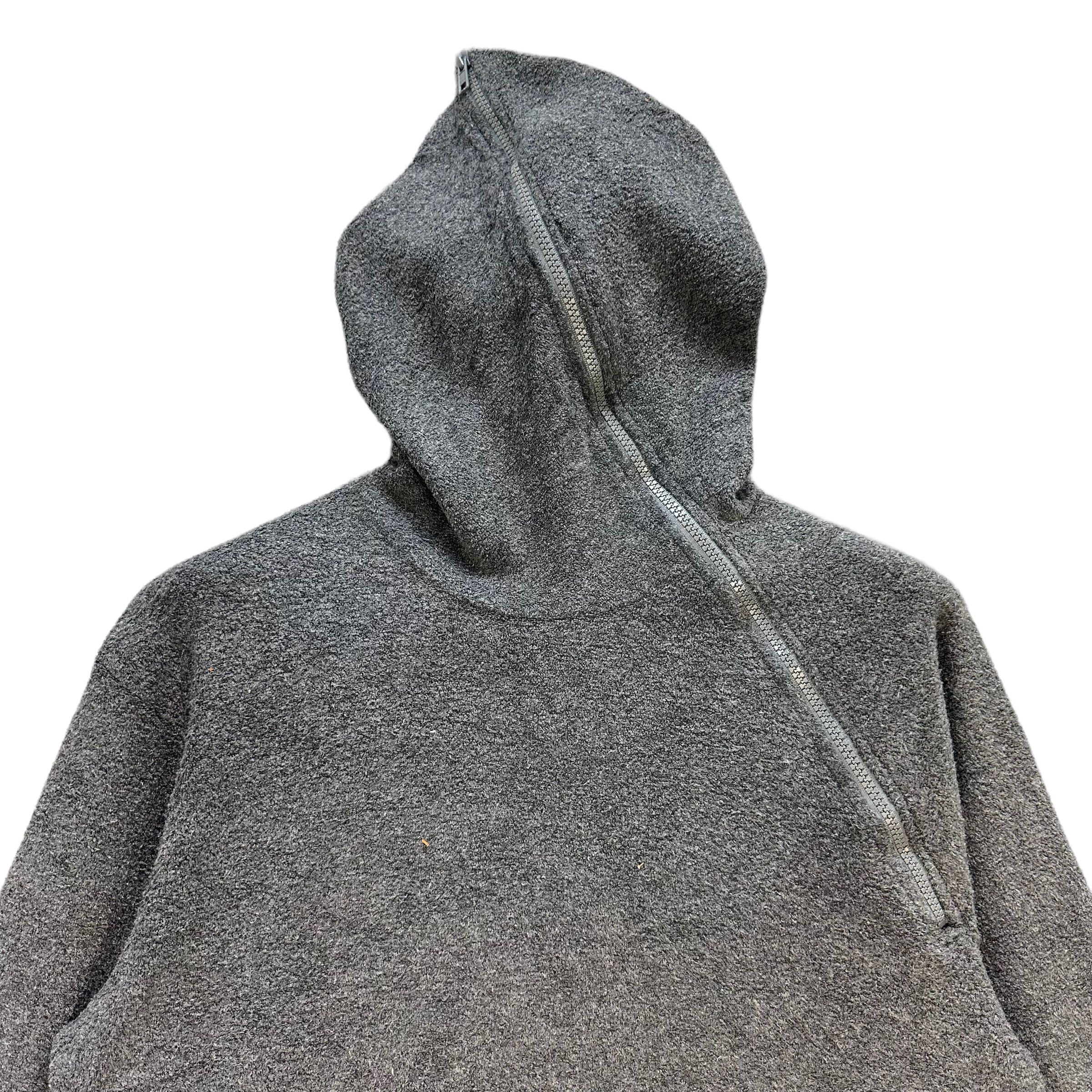 Final Home FINAL HOME ASYMMETRICAL PULLOVER FLEECE HOODIE #7571-154 Size US M / EU 48-50 / 2 - 2 Thumbnail