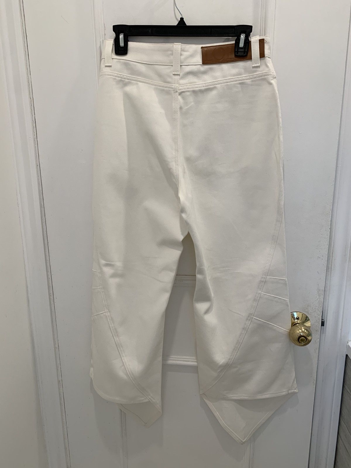 Loewe NWT Loewe Cropped Curved Jeans. Size 38FR Size 27" / US 4 / IT 40 - 3 Thumbnail