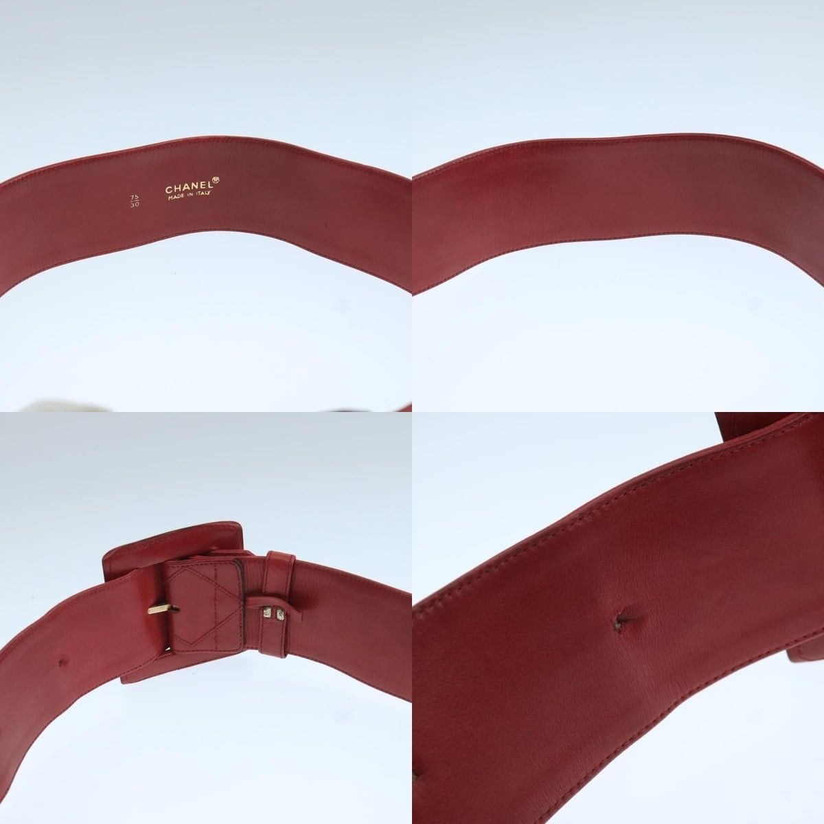 Chanel Chanel Bicolore Belt Leather Size ONE SIZE - 4 Thumbnail