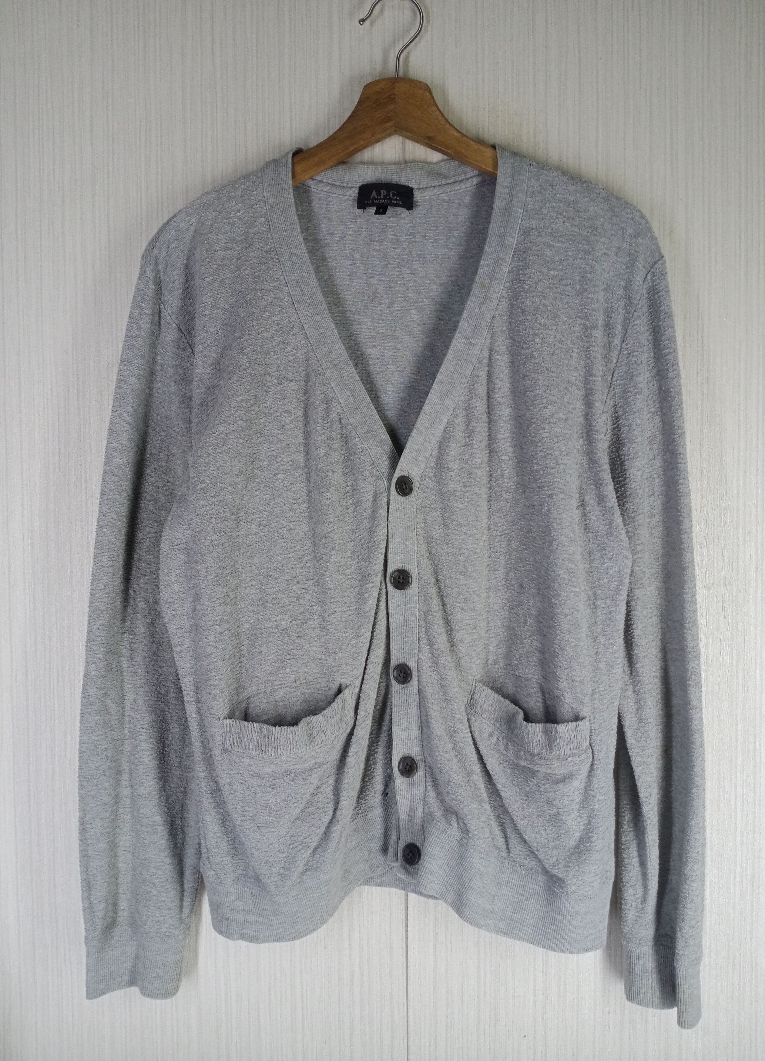 A.P.C. Vintage A.P.C Cardigan Sweater Size US S / EU 44-46 / 1 - 1 Thumbnail