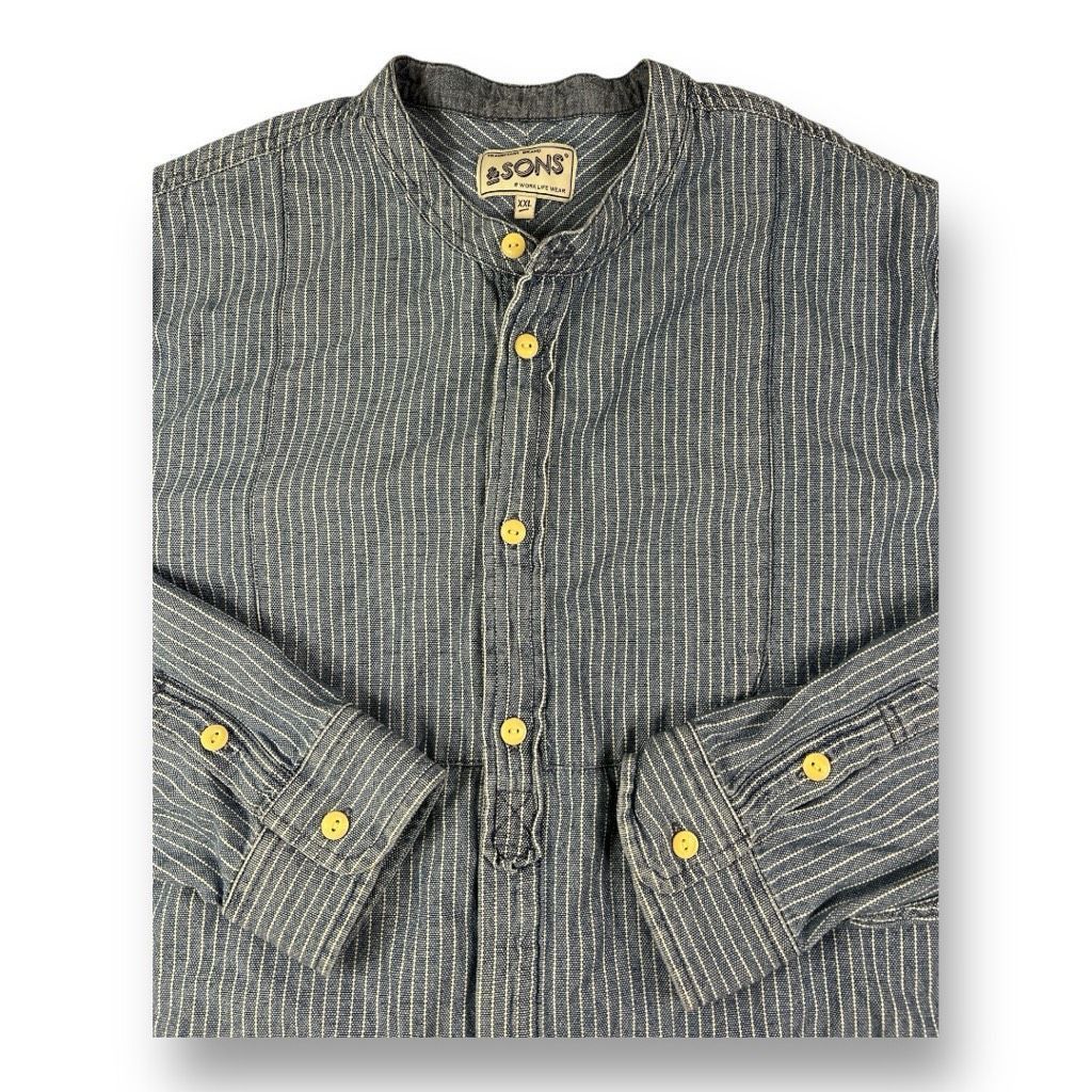 Other &Sons Emerson Shirt Size Extra Extra Large Size US XXL / EU 58 / 5 - 3 Thumbnail