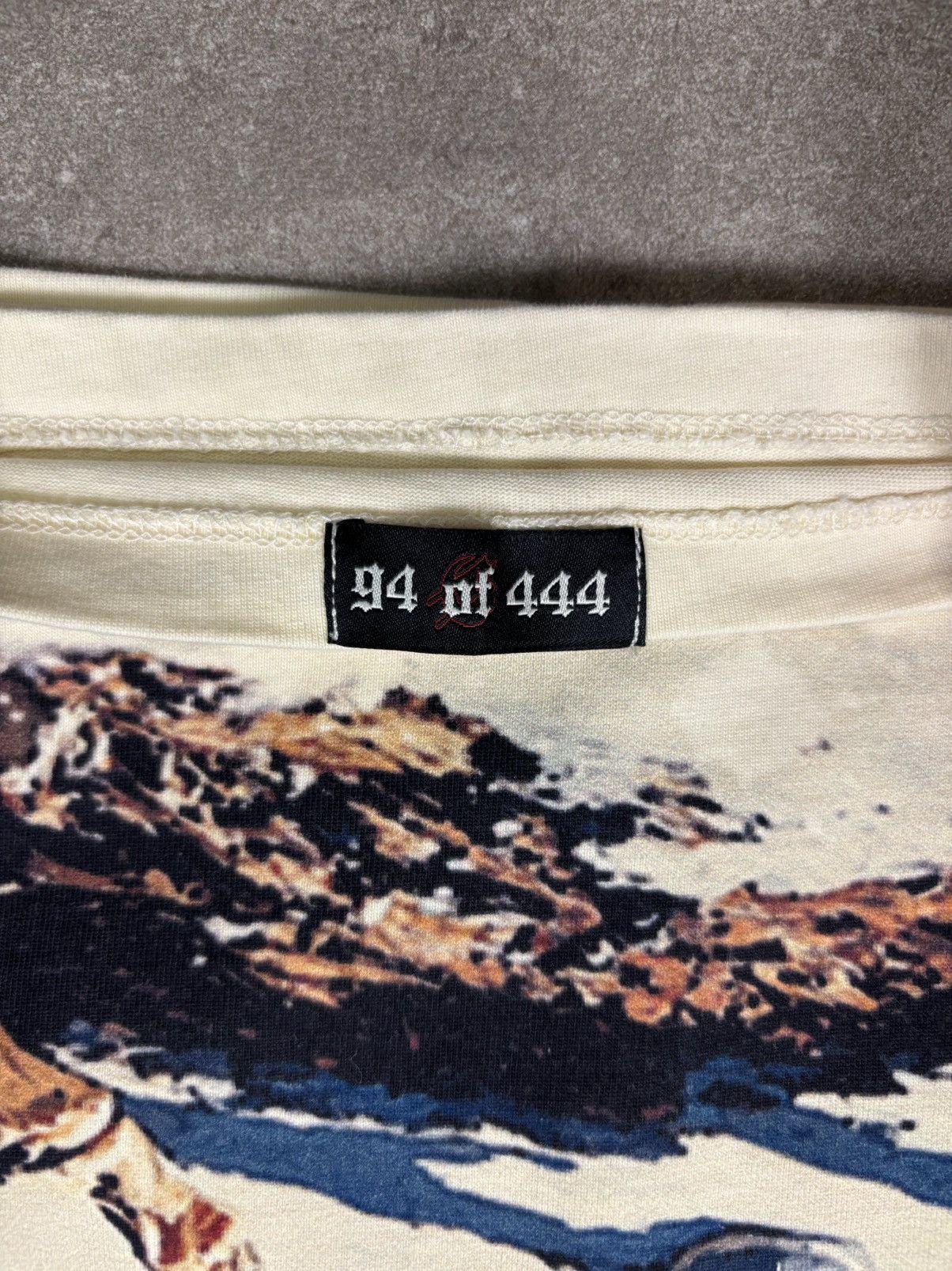 Godspeed Godspeed First Contact T-Shirt, Cream Size US XS / EU 42 / 0 - 13 Thumbnail