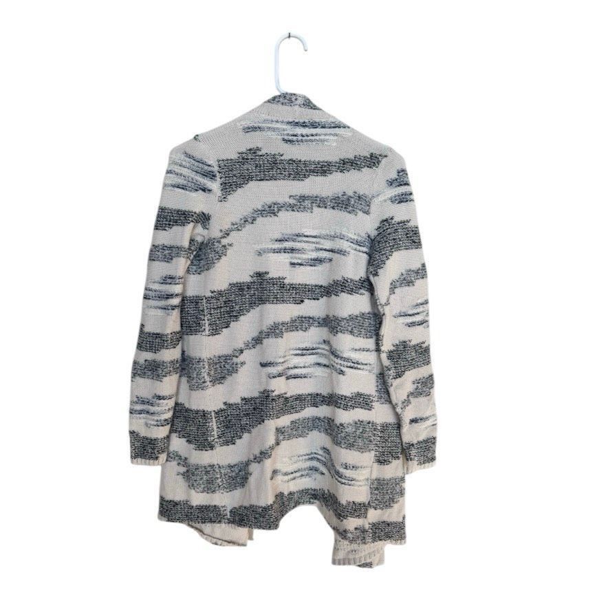 Lucky Brand Lucky Brand Striped Open Knit Cardigan S Size S / US 4 / IT 40 - 3 Thumbnail