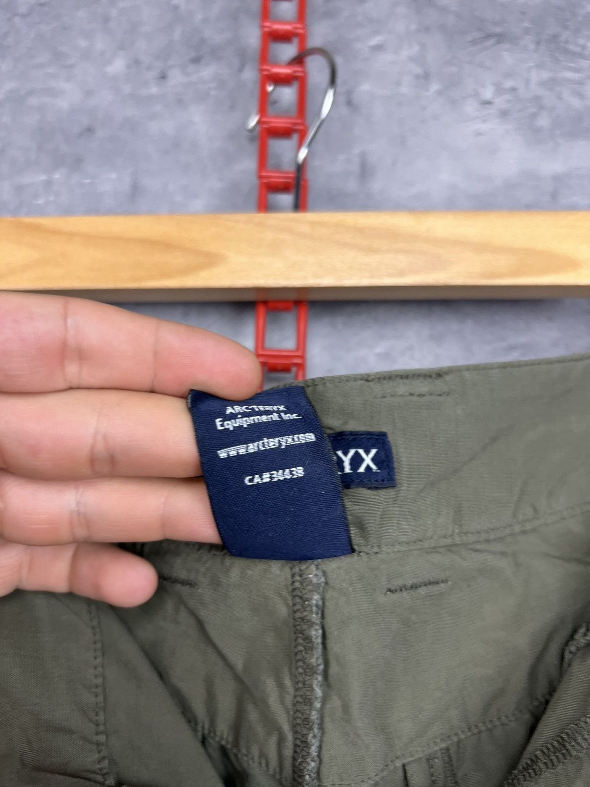 Arc'teryx Arc'teryx Women's Olive Green High Rise Straight Leg Pants 6 Size 28" / US 6 / IT 42 - 12 Thumbnail